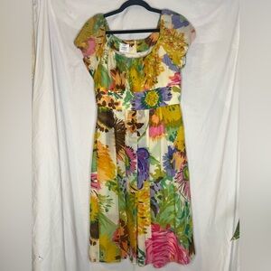 Suzi Chin for Maggy Boutique floral dress